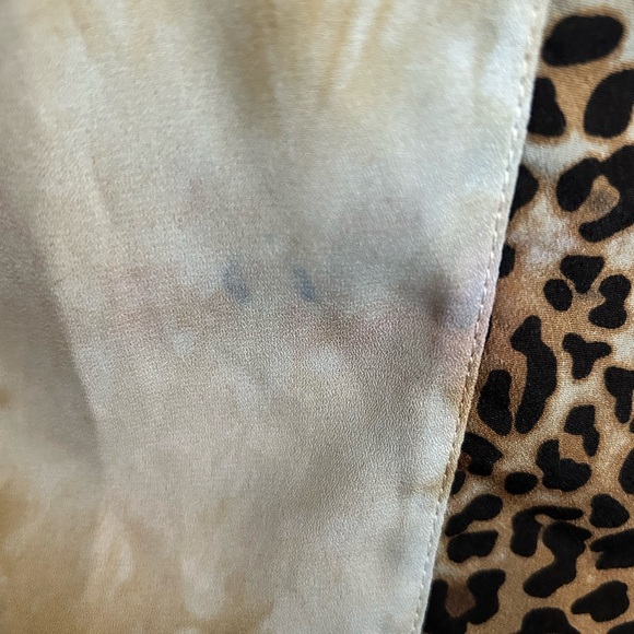 Tie Dye & Leopard Print Kimono by Amaryllis x Ashlee Nichols - Picture 8 of 10